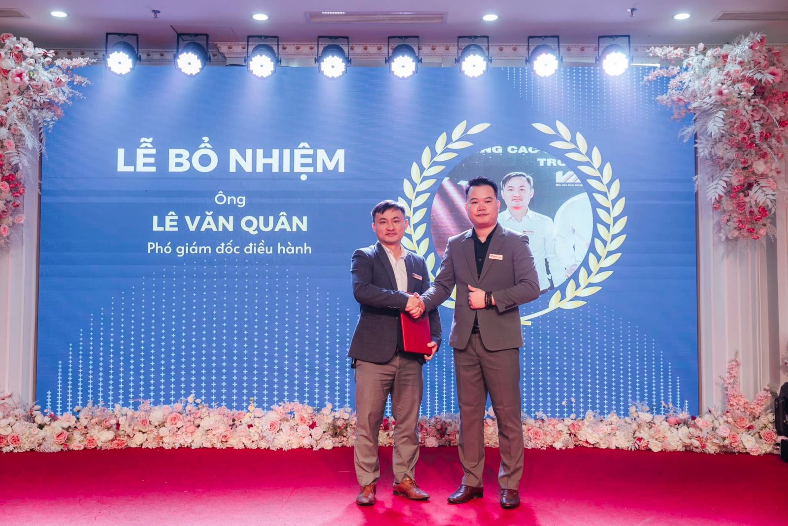 Lễ bổ nhiệm Phó giám đốc điều hành - ông. Lê Văn Quân