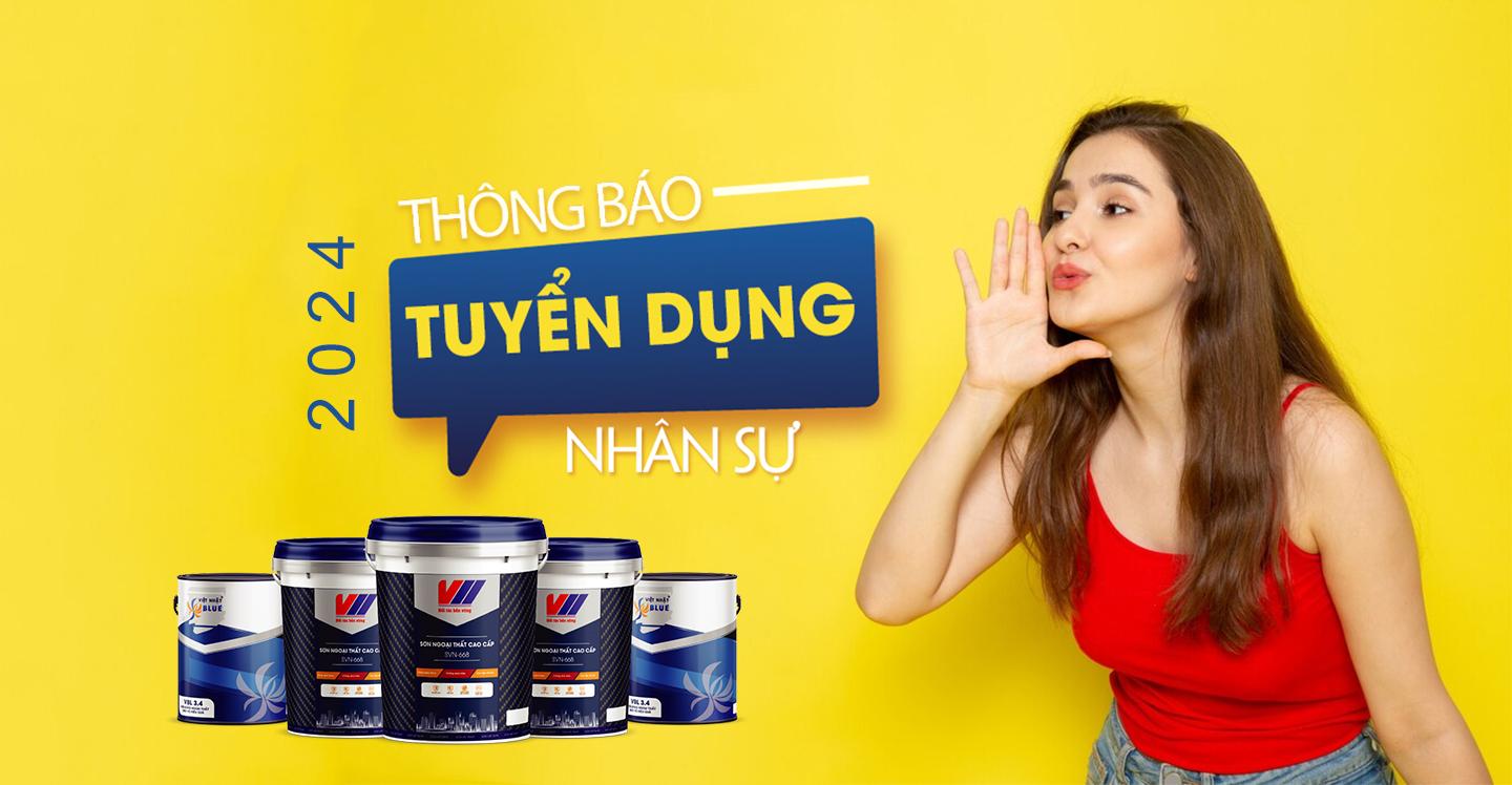 SƠN VIỆT NHẬT NĂM 2024 TUYỂN DỤNG KINH DOANH